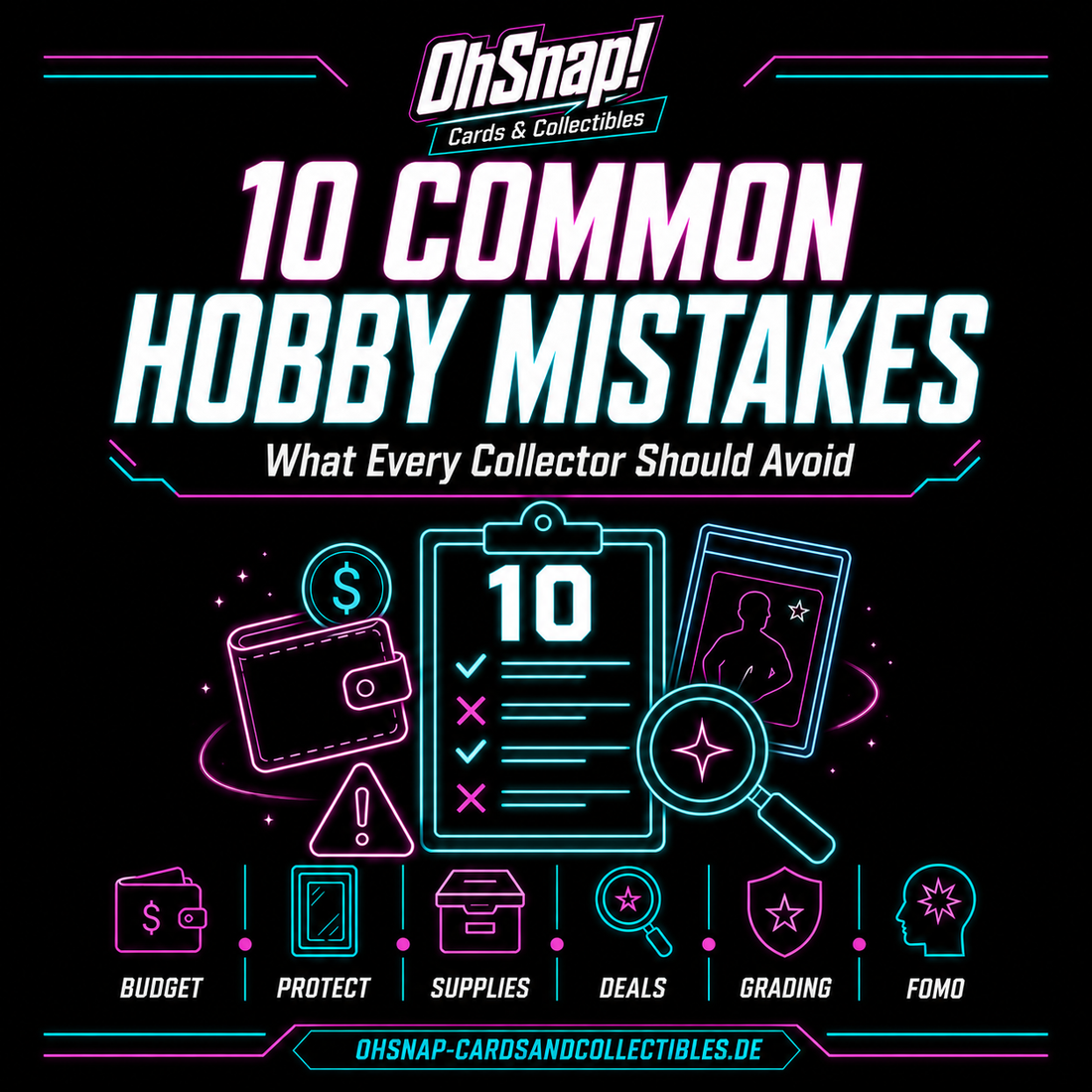 Die 10 häufigsten Fehler im Hobby