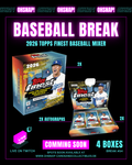 COMING SOON Baseball Break #50 P1G1 | Mixer Break 2025 Topps Chrome Platinum Anniversary Hobby