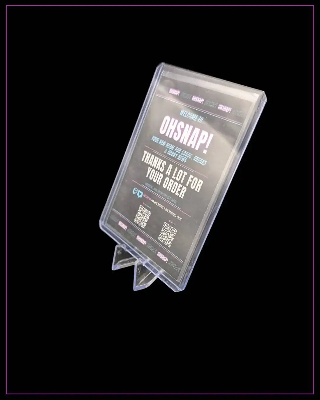 Présentoir de cartes Toploader (1 pc)