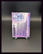 Rückseite einer Marvel Trading Card mit Molly Hayes, violettem Design und Textbeschreibung