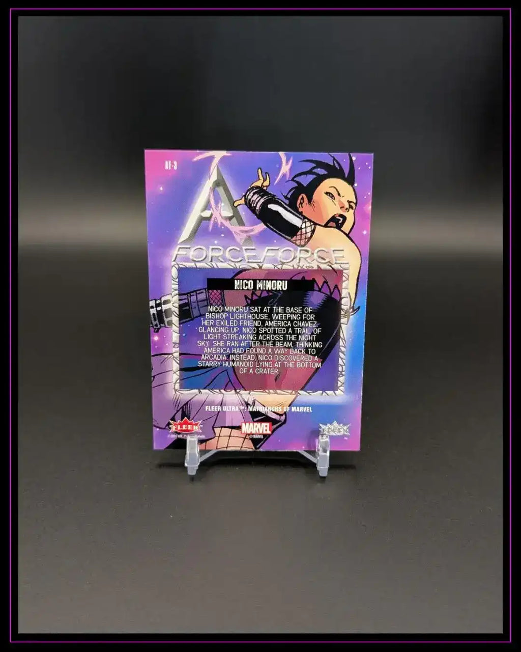 2024 Fleer Ultra Matriarchs of Marvel #AF-3 Nico Minoru A-Force