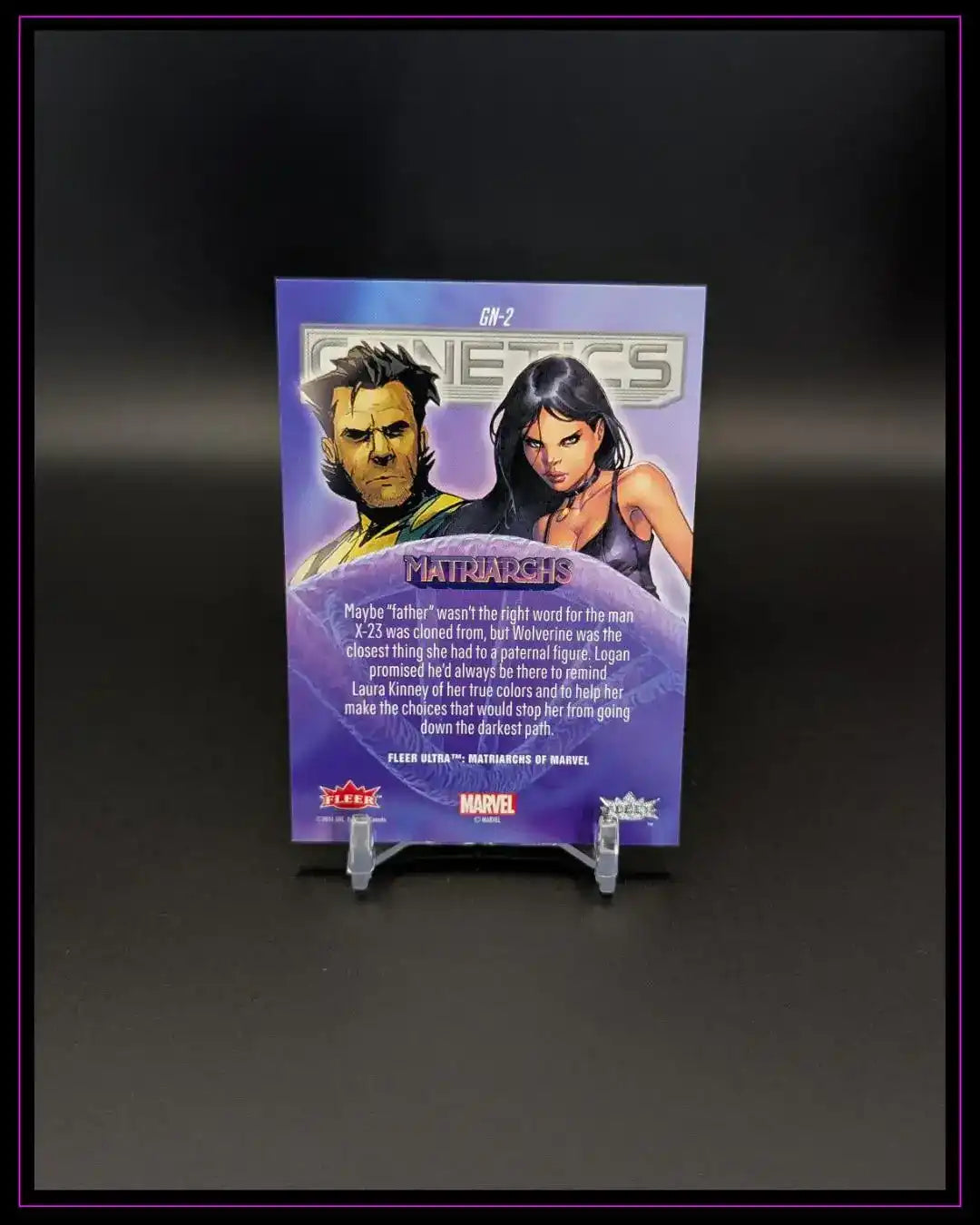 2024 Fleer Ultra Matriarchs of Marvel #GN-2 X-23 Genetics