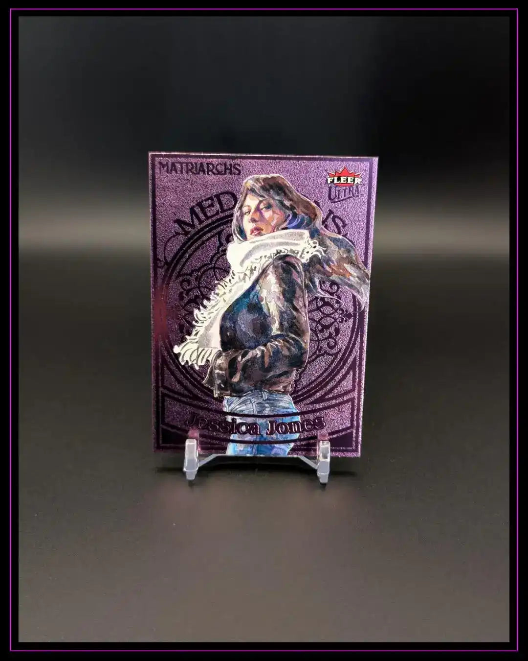 2024 Fleer Ultra Matriarchs of Marvel #M-7 Jessica Jones Medallions