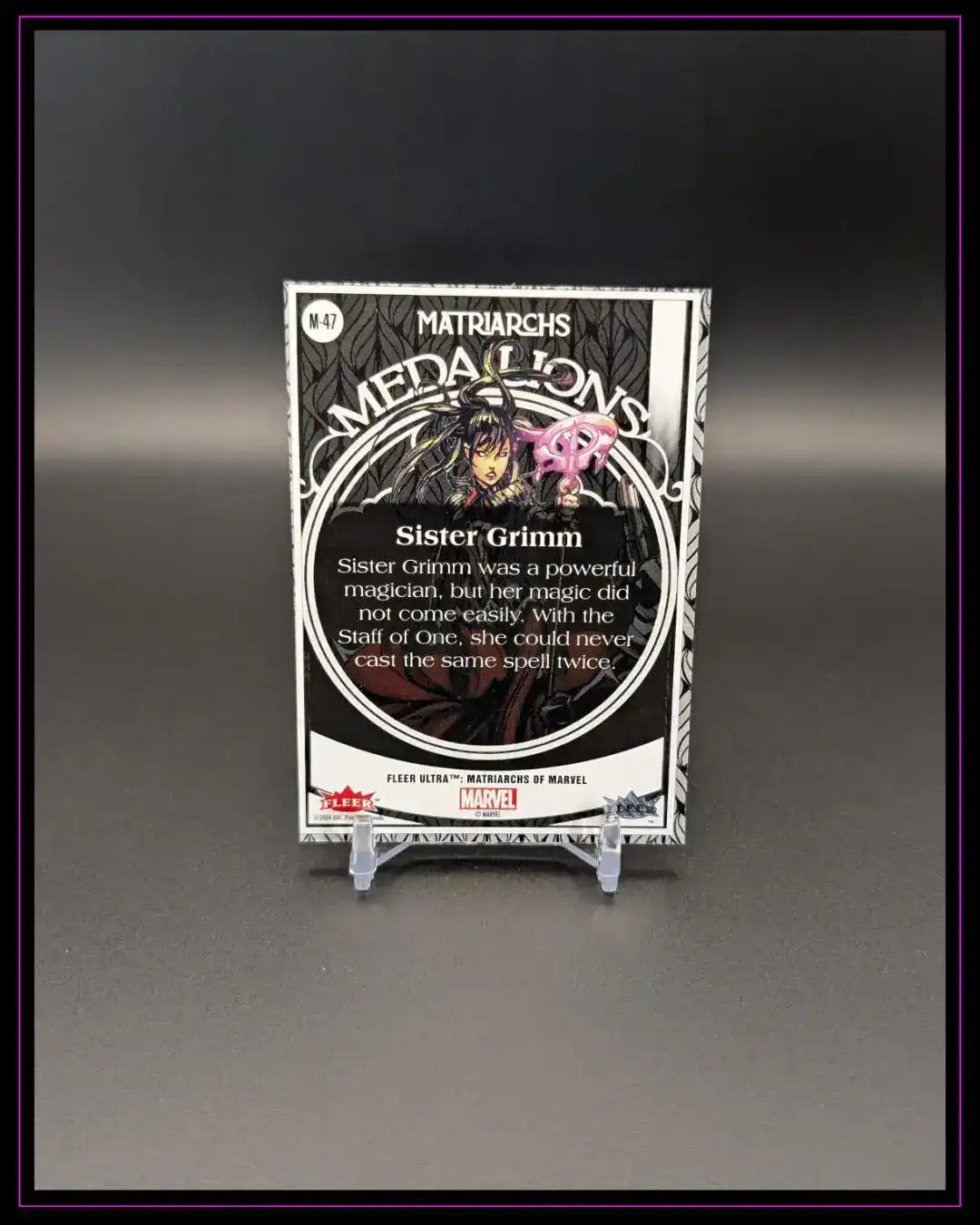 2024 Fleer Ultra Matriarchs of Marvel #M-47 Sister Grimm Medallions