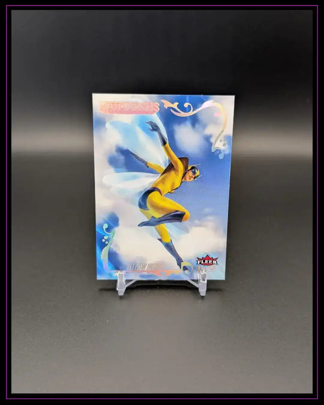 2024 Fleer Ultra Matriarchs of Marvel #97 Yellowjacket Silver Spectrum Foil