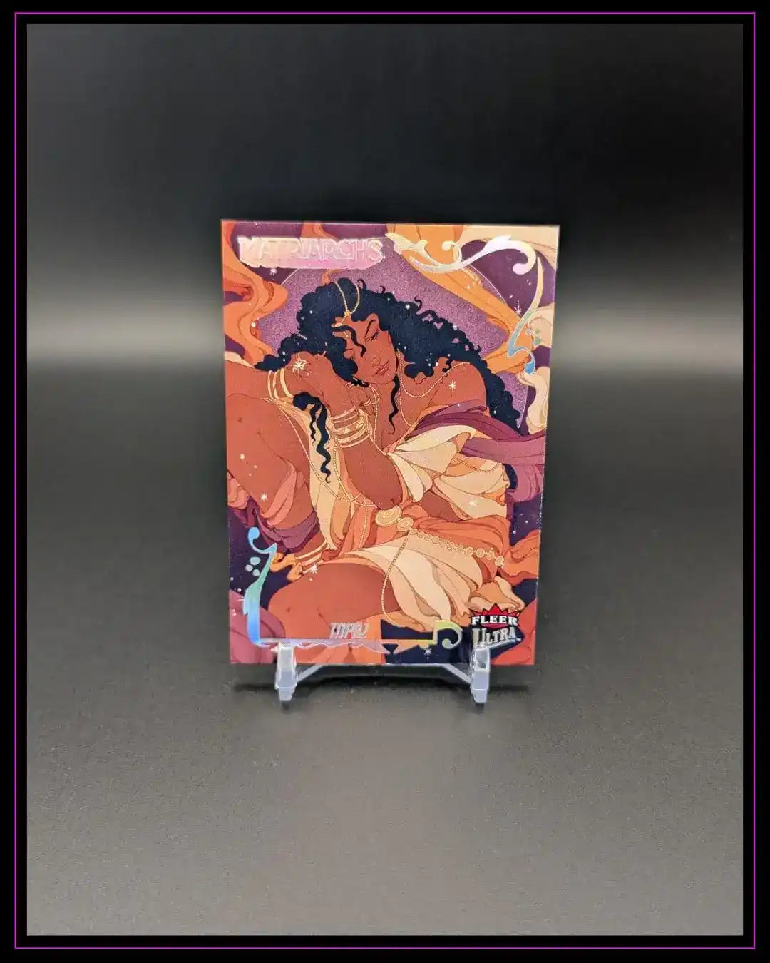 2024 Fleer Ultra Matriarchs of Marvel #83 Topaz Silver Spectrum Foil