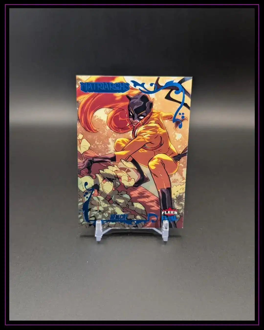 2024 Fleer Ultra Matriarchs of Marvel #54 Hellcat Blue Foil