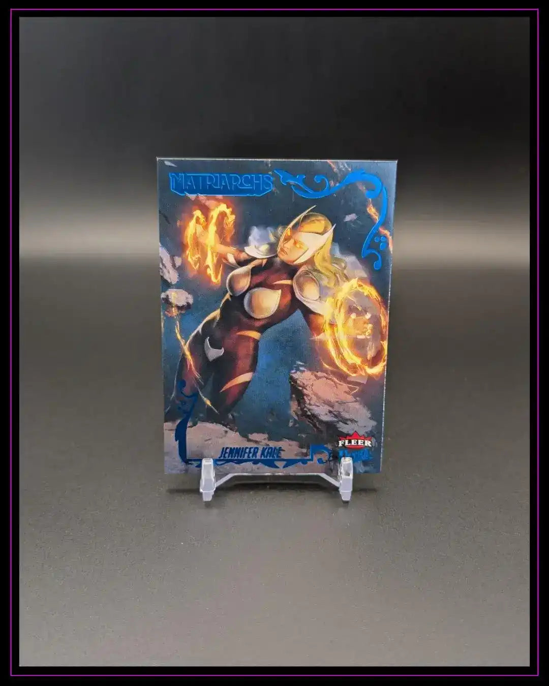 2024 Fleer Ultra Matriarchs of Marvel #53 Jennifer Kale Blue Foil