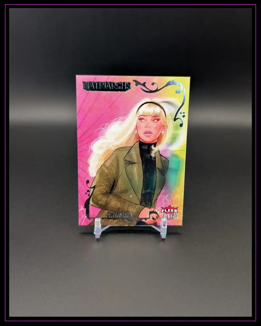 2024 Fleer Ultra Matriarchs of Marvel #77 Gwen Stacy