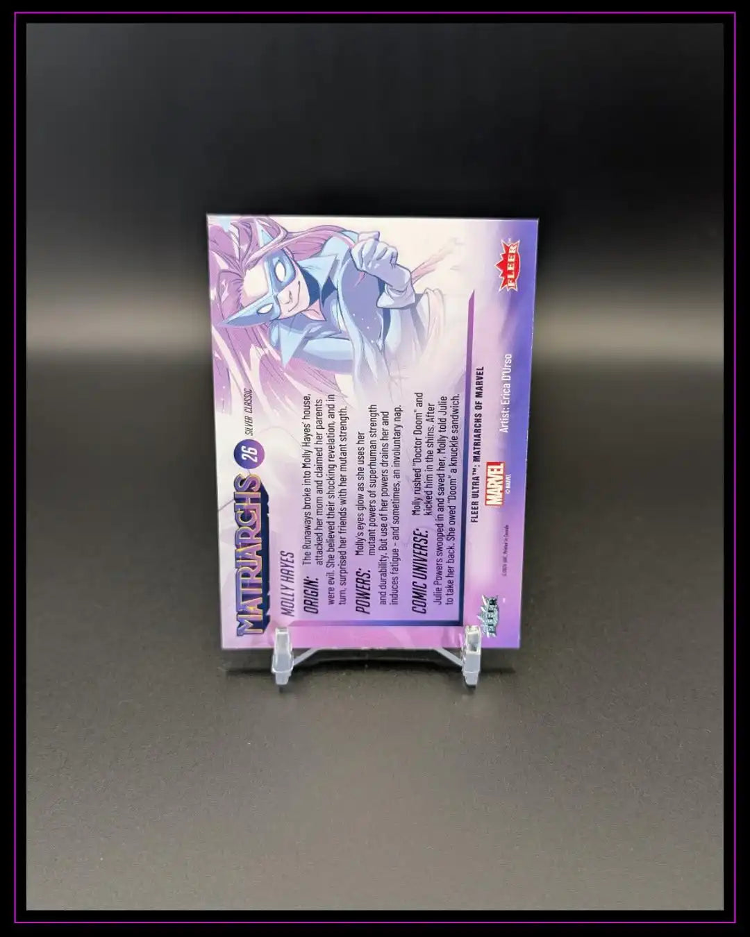 2024 Fleer Ultra Matriarchs of Marvel #26 Molly Hayes