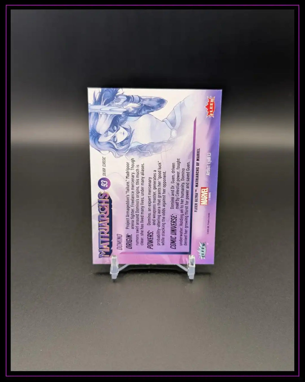 2024 Fleer Ultra Matriarchs of Marvel #93 Domino