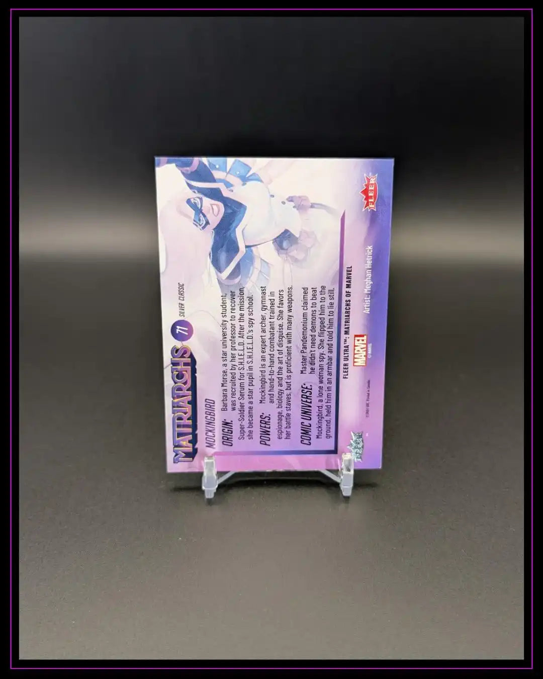 2024 Fleer Ultra Matriarchs of Marvel #71 Mockingbird