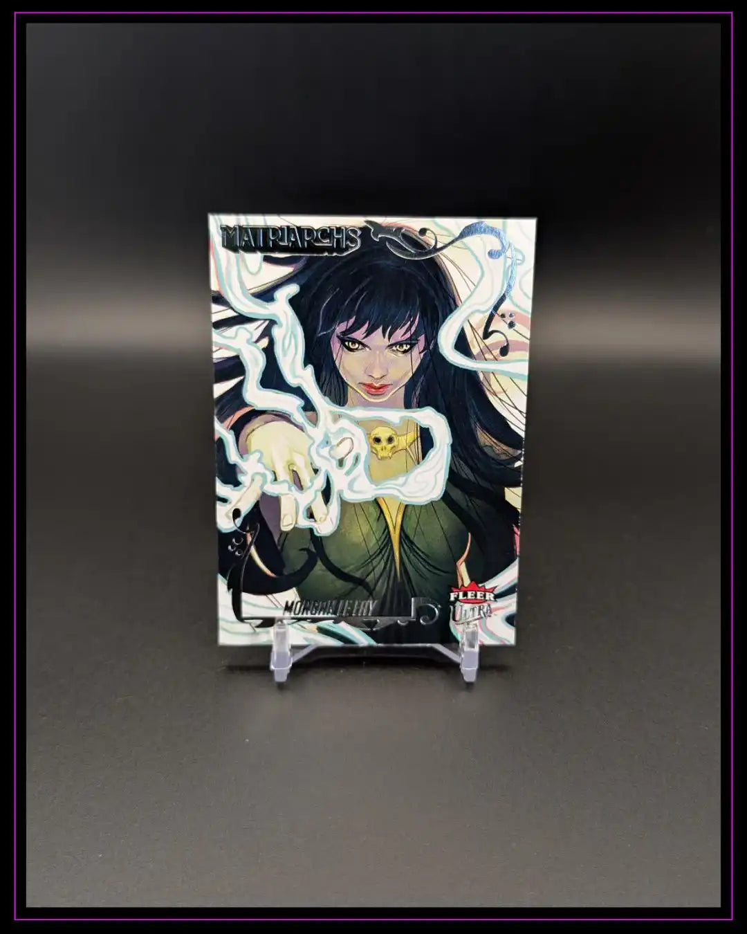 2024 Fleer Ultra Matriarchs of Marvel #100 Morgan Le Fay