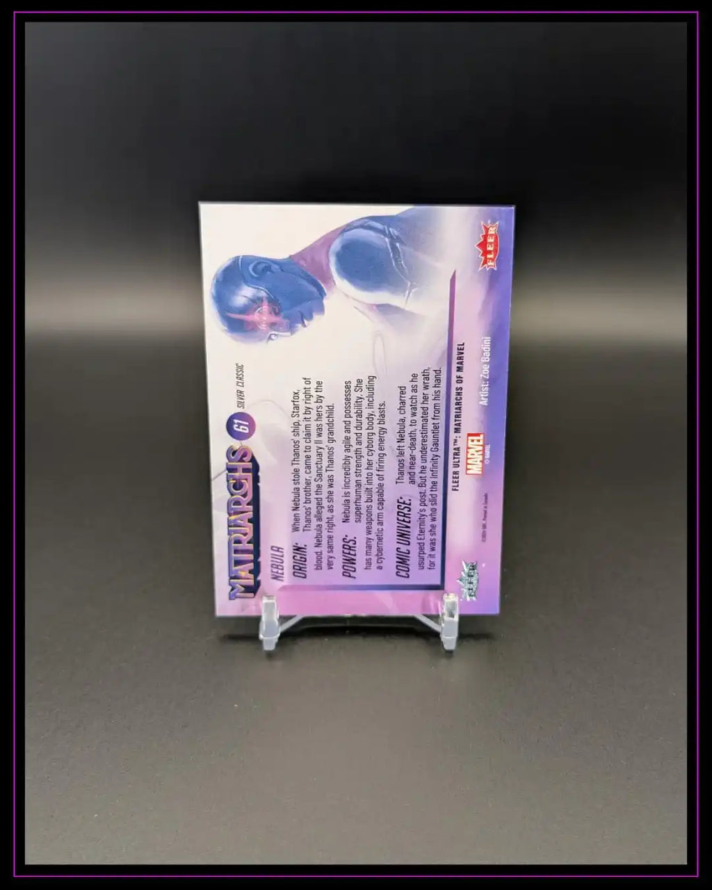 2024 Fleer Ultra Matriarchs of Marvel #61 Nebula