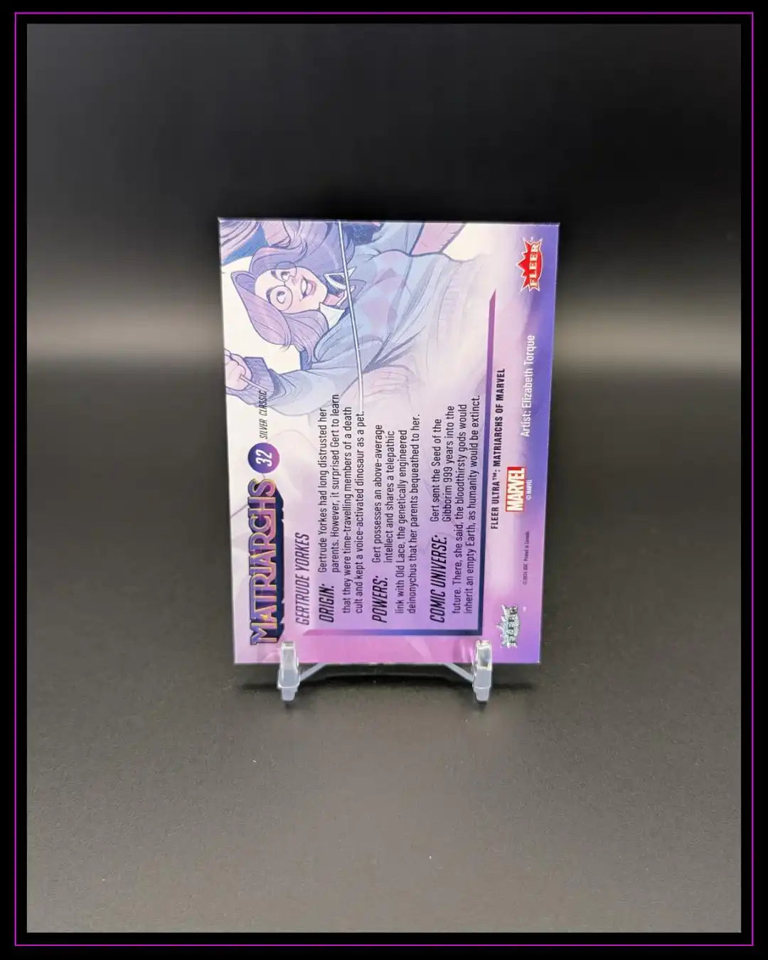 2024 Fleer Ultra Matriarchs of Marvel #32 Gertrude Yorkes