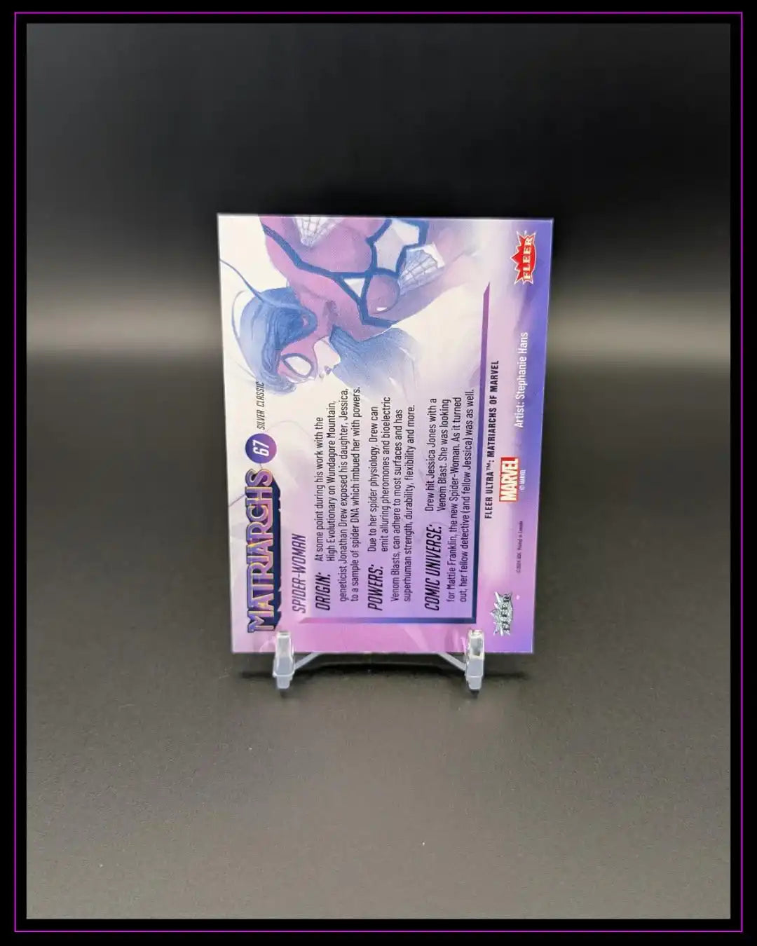 2024 Fleer Ultra Matriarchs of Marvel #67 Spider-Woman