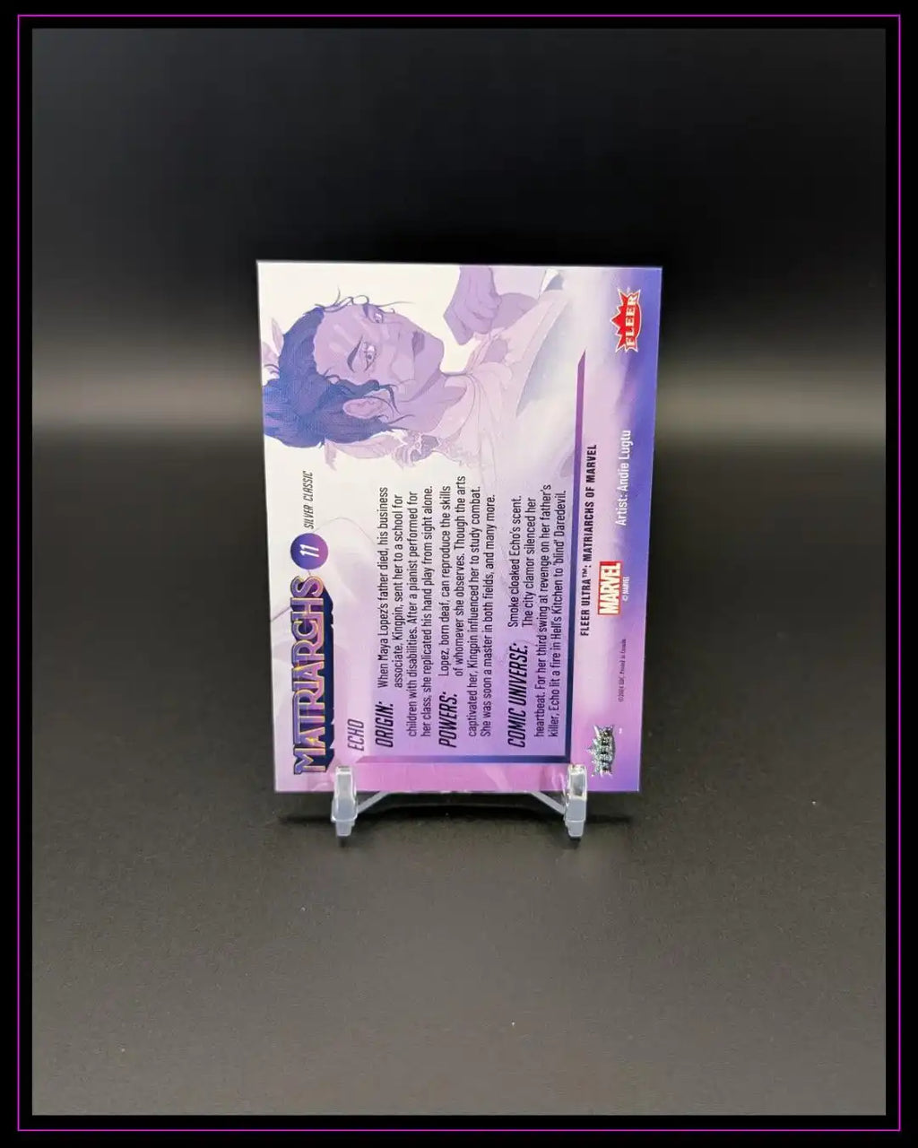 2024 Fleer Ultra Matriarchs of Marvel #11 Echo