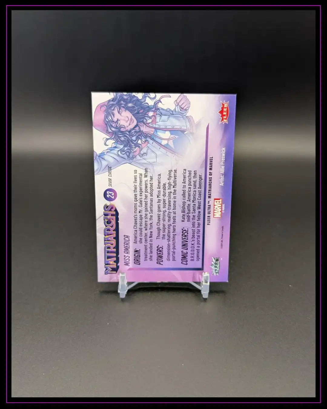 2024 Fleer Ultra Matriarchs of Marvel #23 Miss America