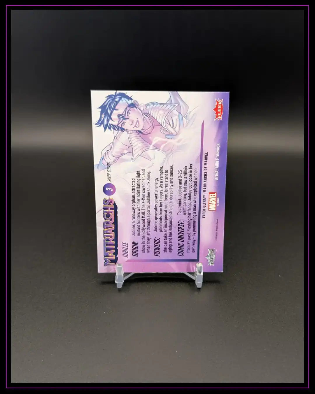 2024 Fleer Ultra Matriarchs of Marvel #3 Jubilee