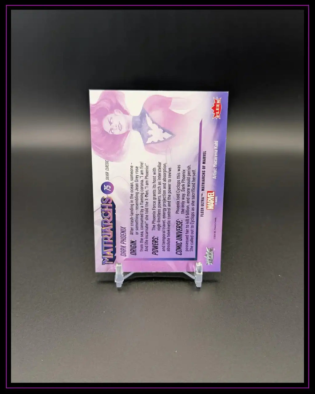 2024 Fleer Ultra Matriarchs of Marvel #75 Dark Phoenix