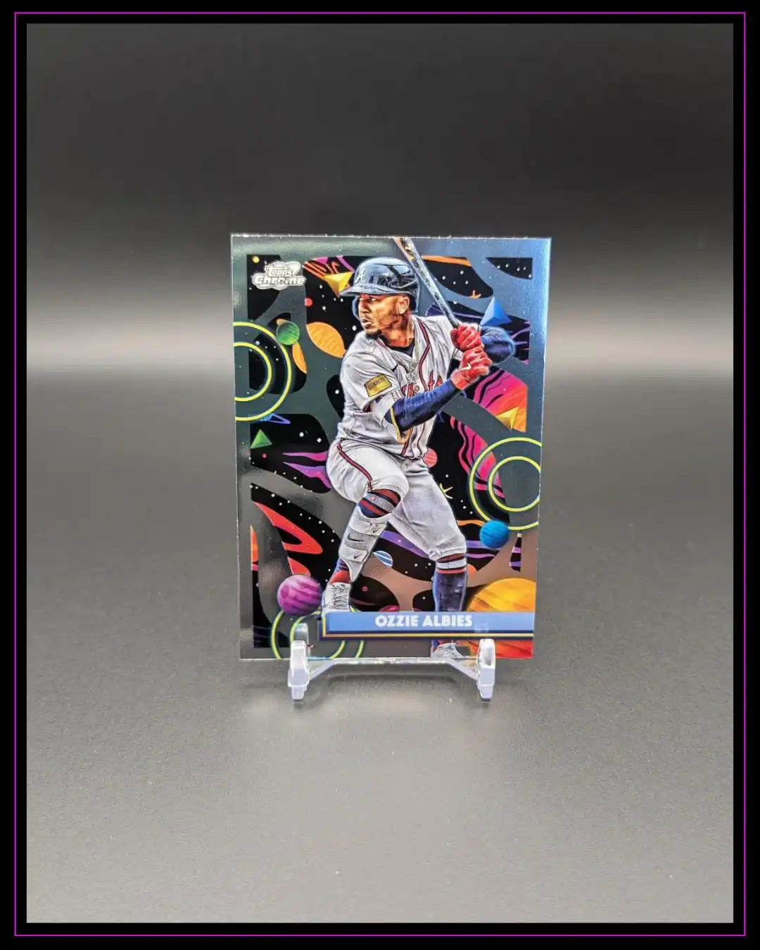 2025 Topps Chrome Cosmic #109 Ozzie Albies