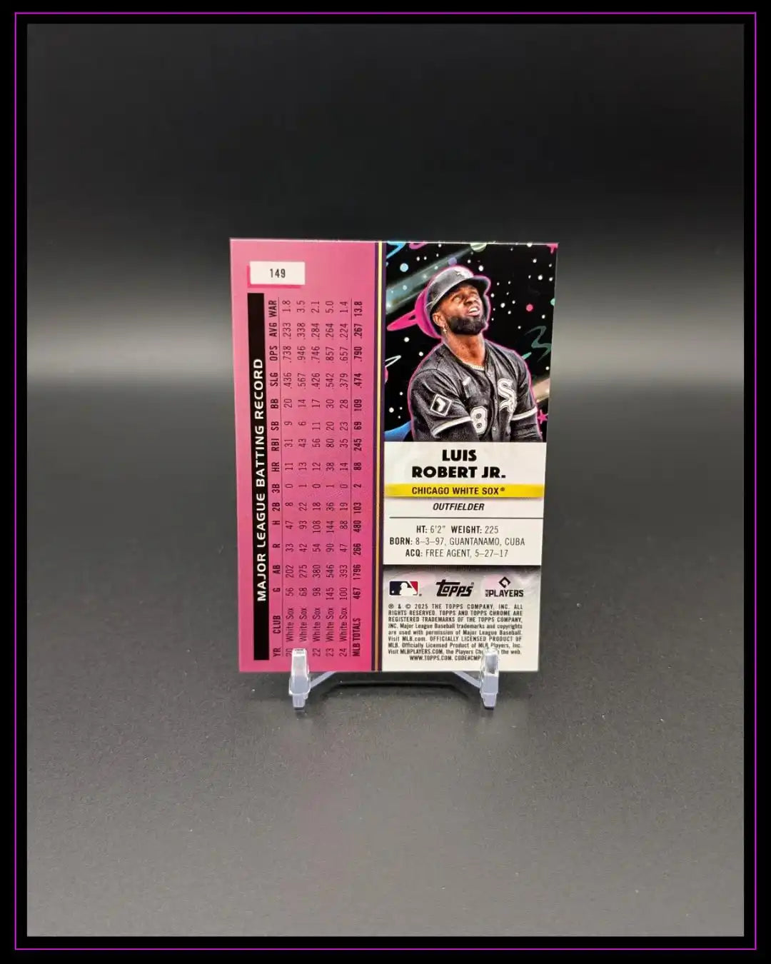 2025 Topps Chrome Cosmic #149 Luis Robert Jr.