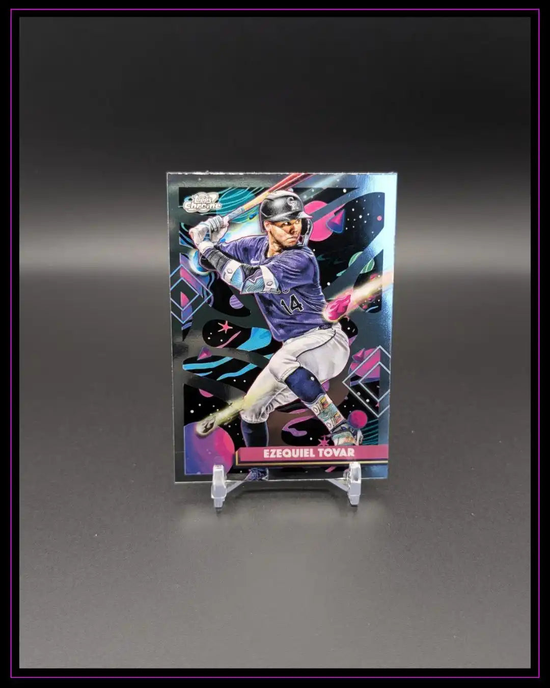 2025 Topps Chrome Cosmic #20 Ezequiel Tovar