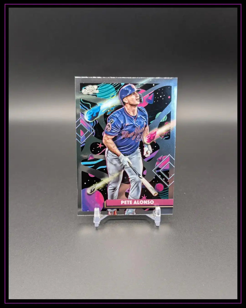 2025 Topps Chrome Cosmic #151 Pete Alonso