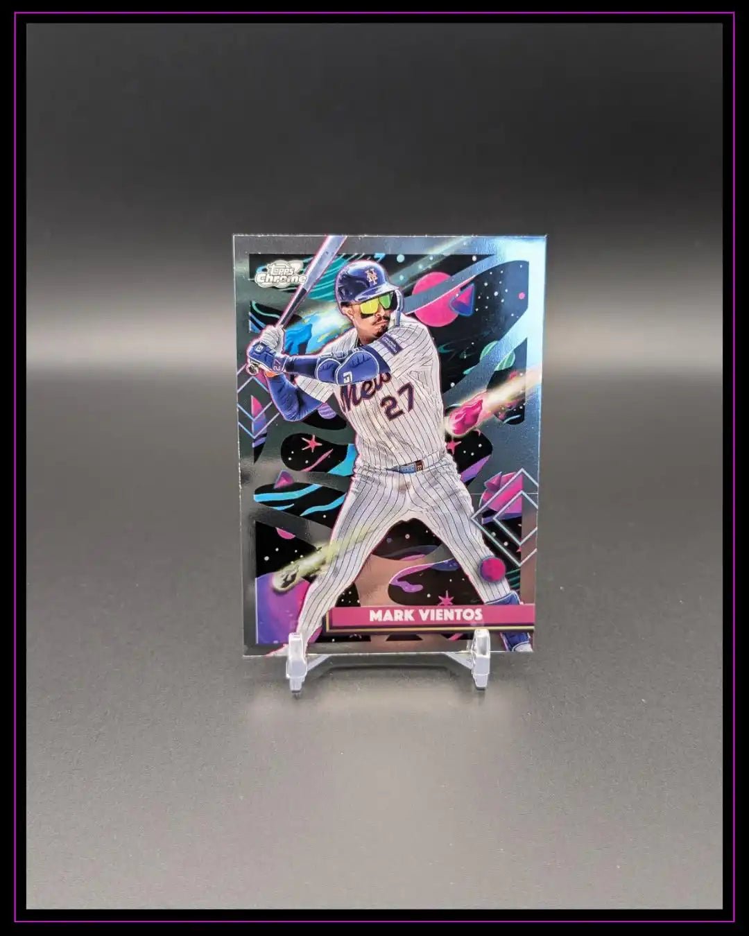 2025 Topps Chrome Cosmic #36 Mark Vientos