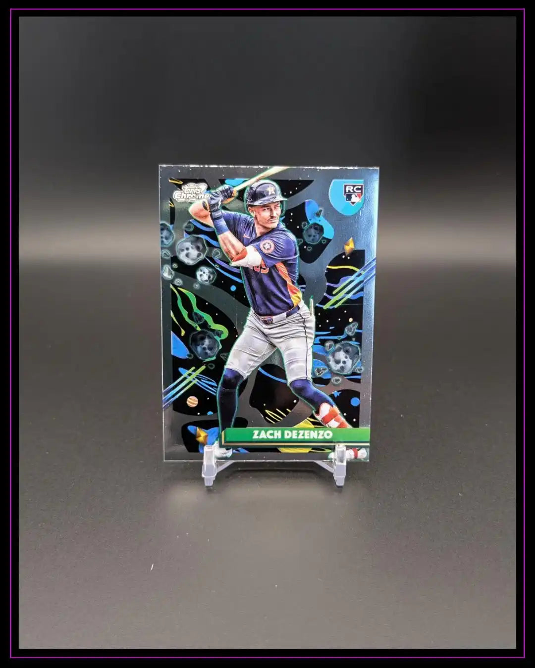 2025 Topps Chrome Cosmic #155 Zach Dezenzo RC