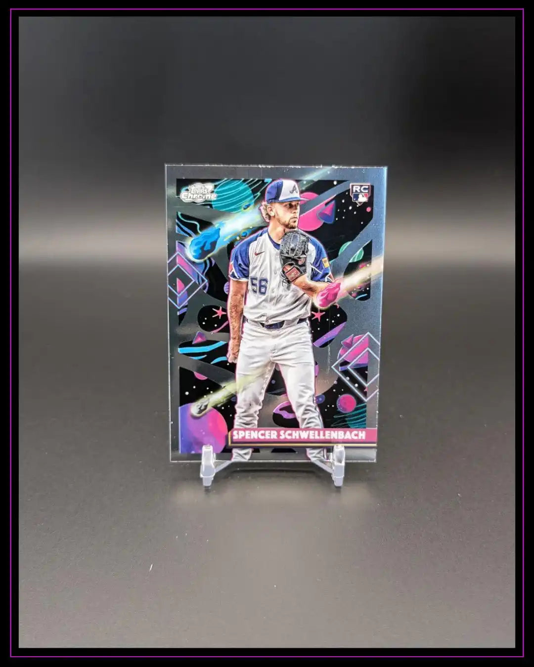 2025 Topps Chrome Cosmic #157 Spencer Schwellenbach RC