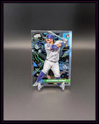 Baseball Trading Card mit Spieler in Uniform, bunter Hintergrund, Alejandro Osuna, Rookie Card