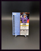 Baseball Sammelkarte Aaron Schunk Colorado Rockies Rückseite mit Statistiken und Portrait