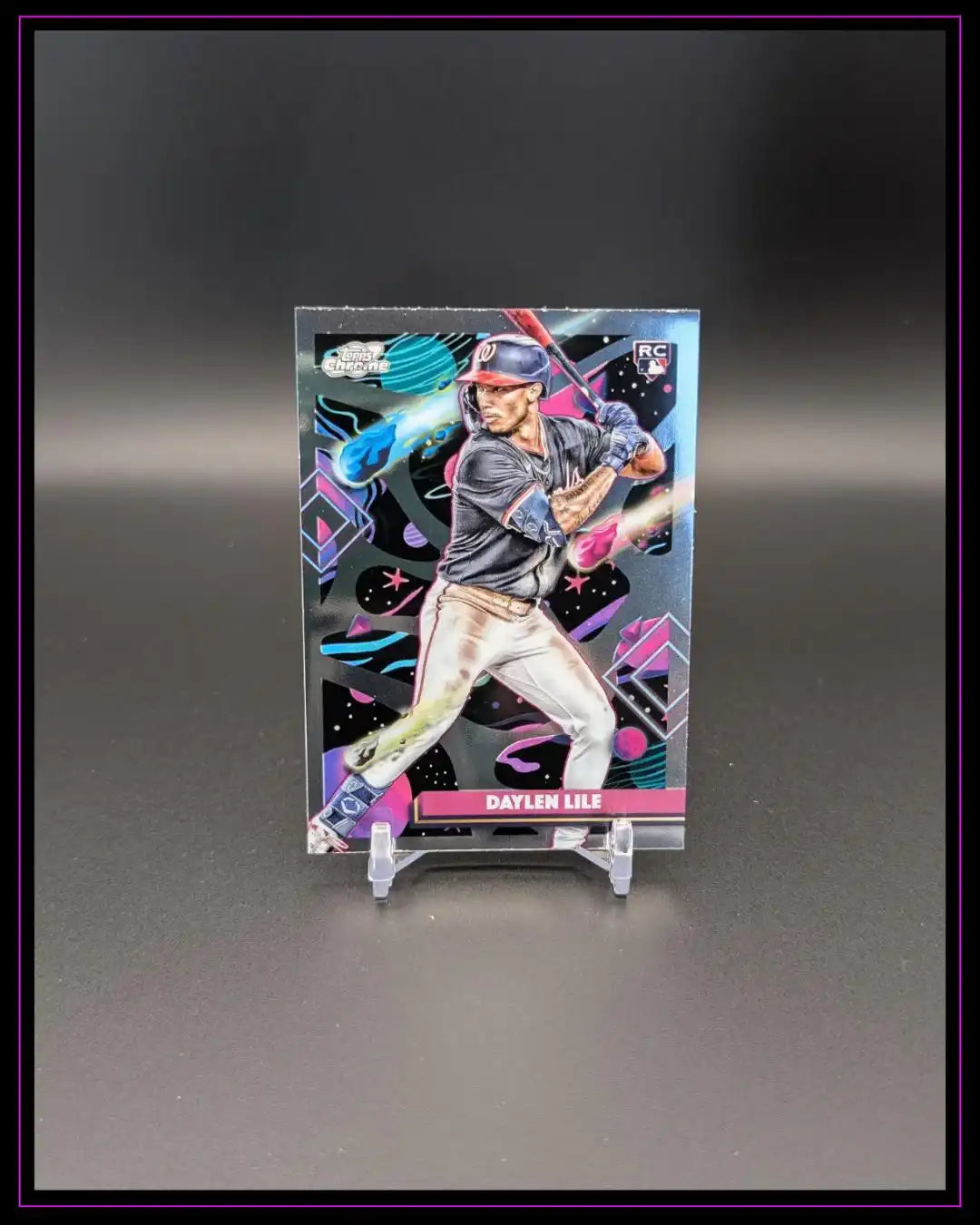 2025 Topps Chrome Cosmic #83 Daylen Lile RC