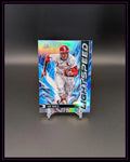 Baseball Trading Card Lou Brock LIGHTSPEED, glänzend, Sammelkarte auf Ständer