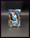 Baseball Sammelkarte Roki Sasaki, farbiges Design, Rookie Card, auf Kartenständer