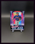 Baseball-Sammelkarte Ultraviolet Beam mit Spieler im Astros-Trikot und buntem Hintergrund
