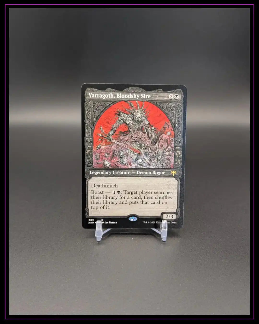 Magic The Gathering: Kaldheim #309 Varragoth, Bloodsky Sire Showcase ENG