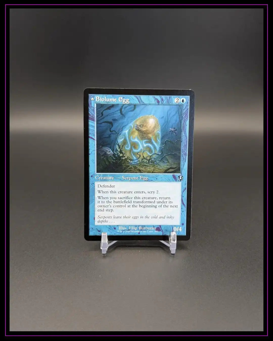 Magic The Gathering: Innistrad Remastered #455 Biolume Egg Retro Frame ENG
