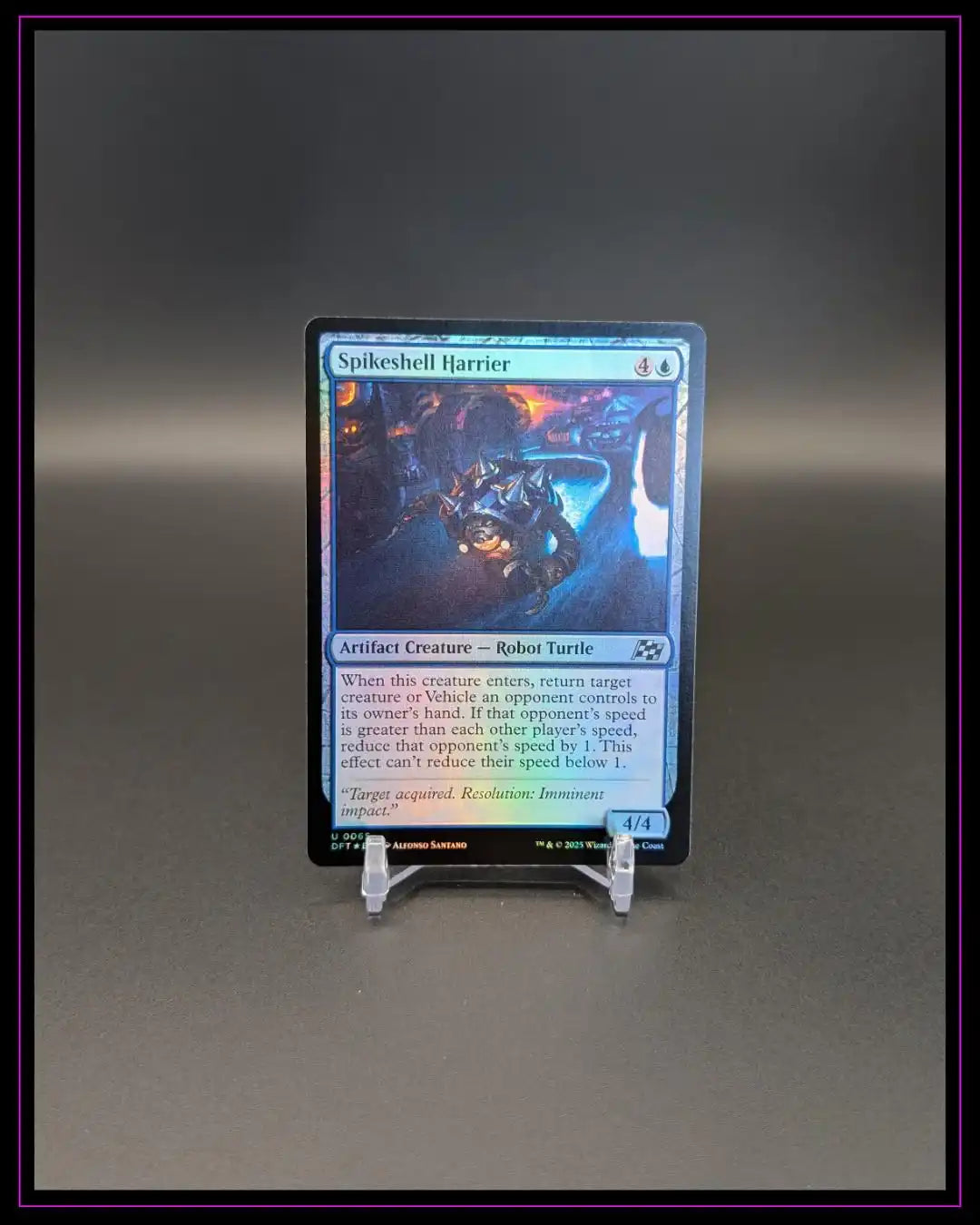 Magic The Gathering: Aetherdrift #65 Spikeshell Harrier Foil ENG