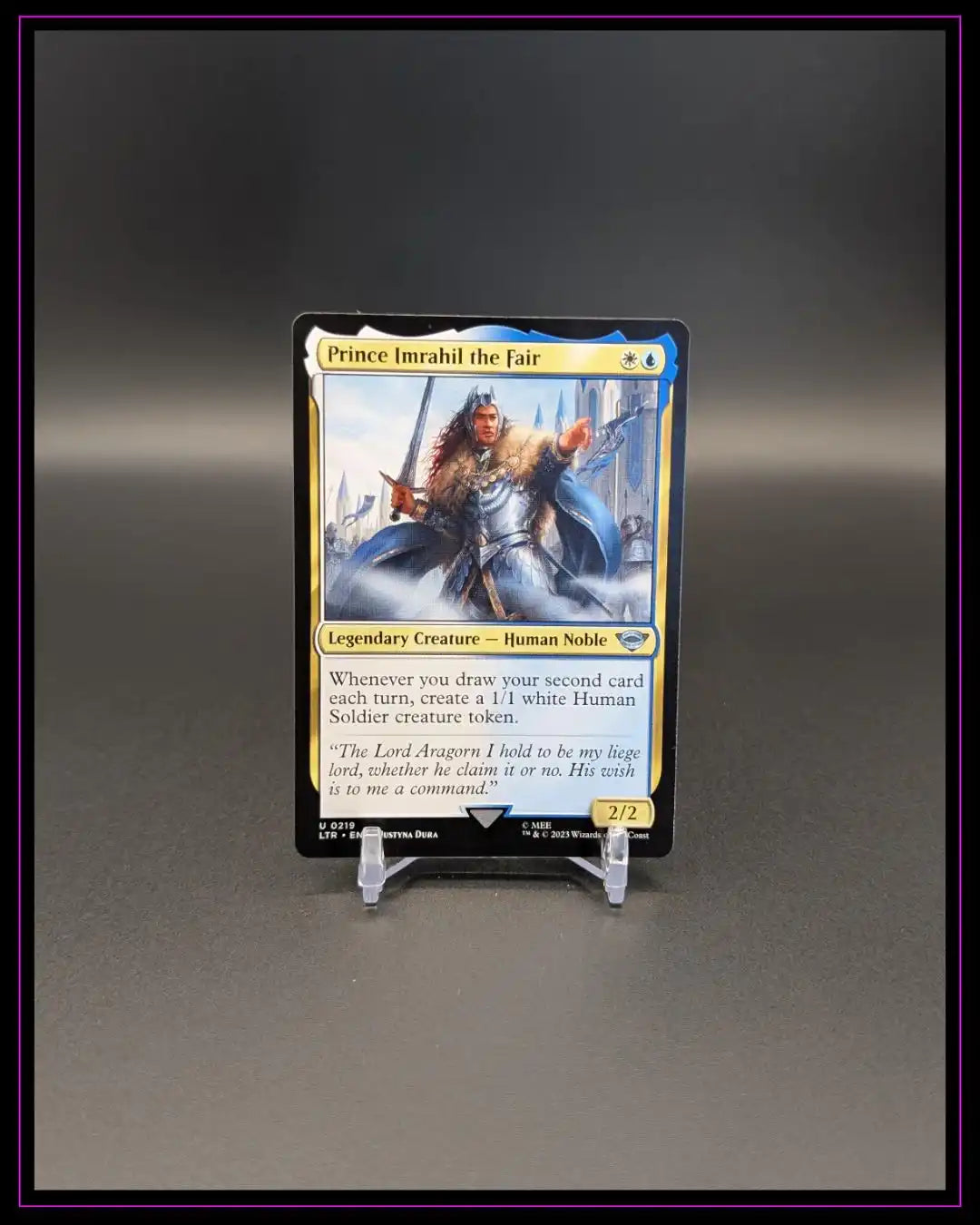 Magic The Gathering: The Lord of the Rings #219 Prince Imrahil the Fair
