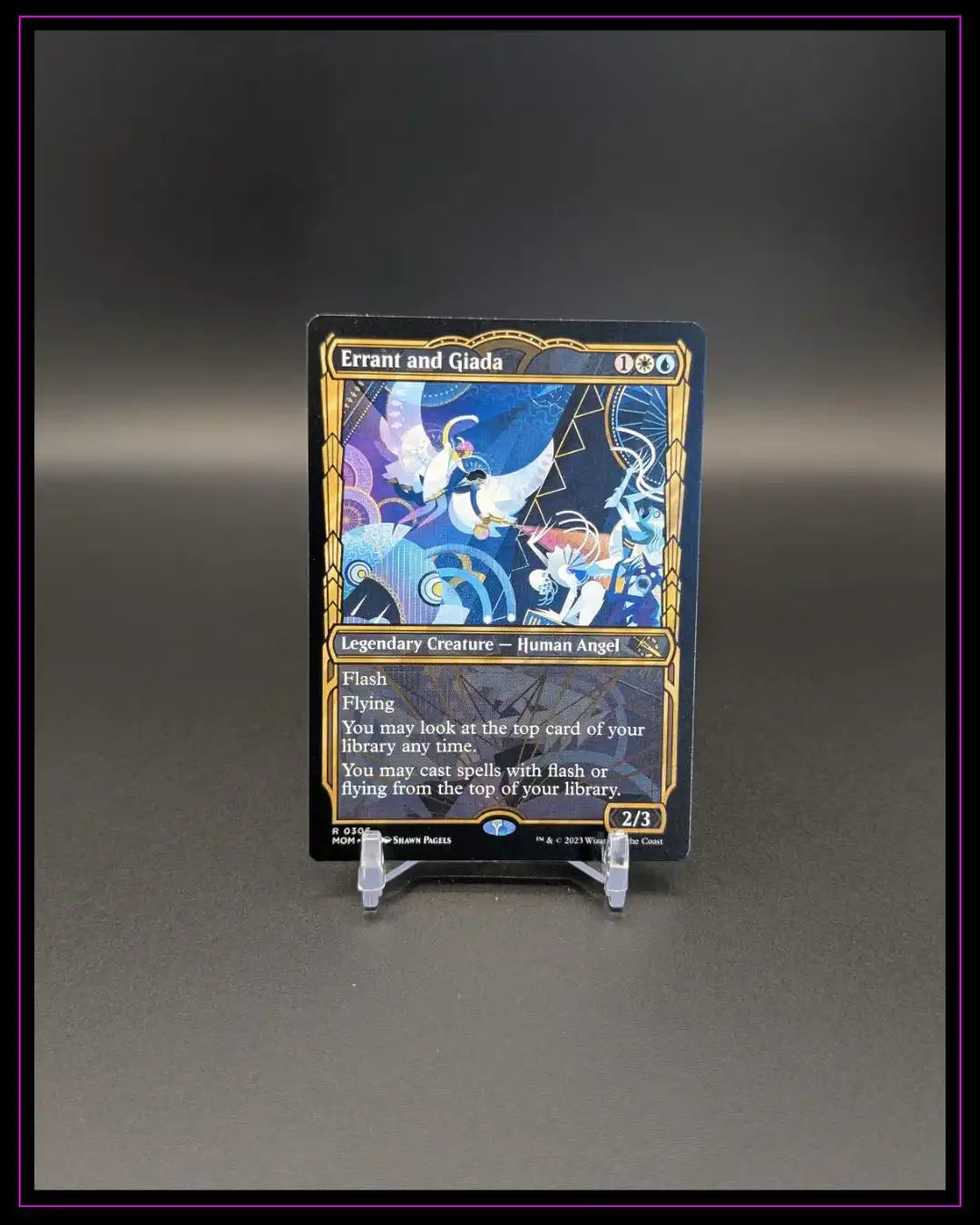 Magic The Gathering: March of the Machine #306 Errant and Giada Showcase