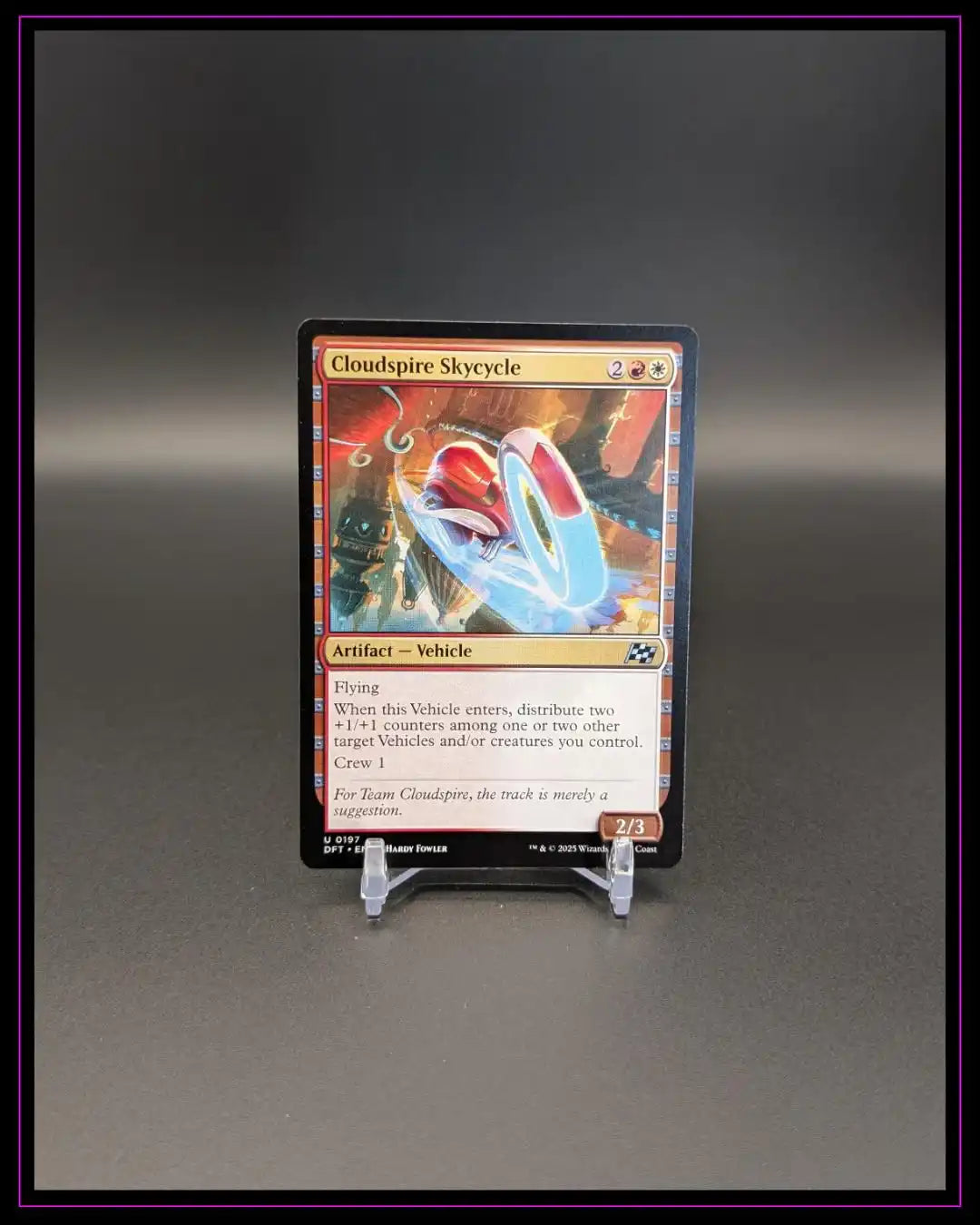 Magic The Gathering: Aetherdrift #197 Cloudspire Skycycle