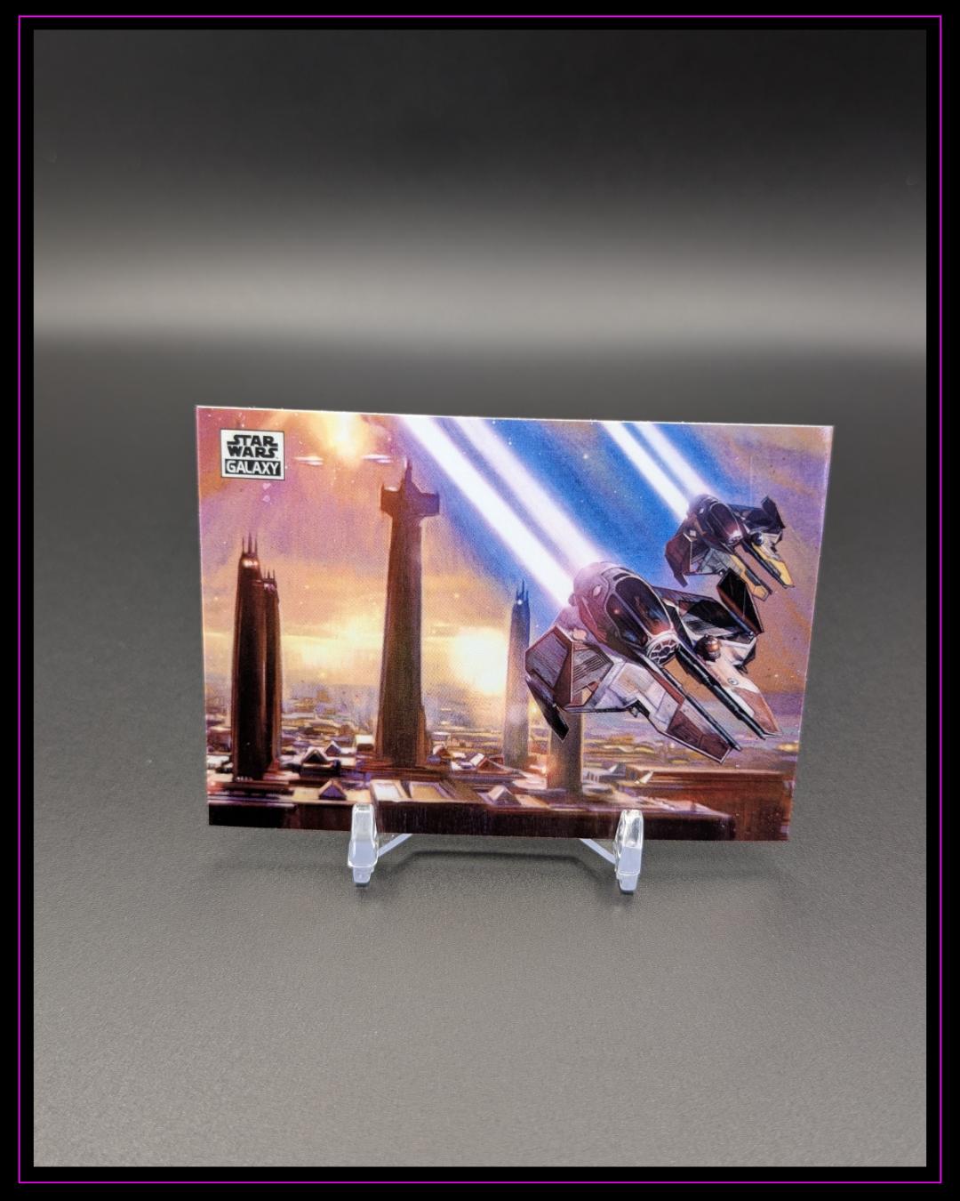 2025 Topps Chrome Star Wars Galaxy #46 Eta-2 Actis Class Interceptor