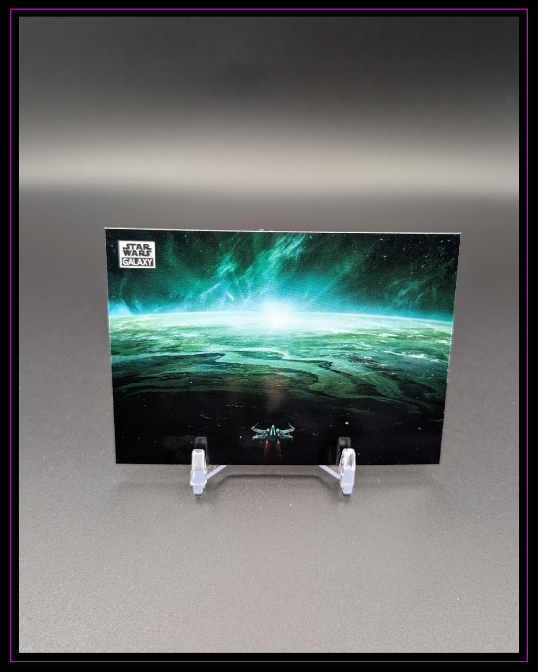 2025 Topps Chrome Star Wars Galaxy #76 Dagobah