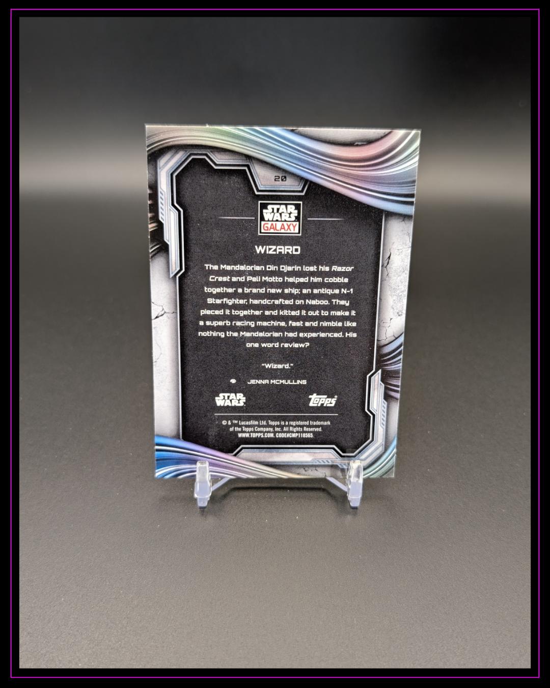 2025 Topps Chrome Star Wars Galaxy #20 Wizard