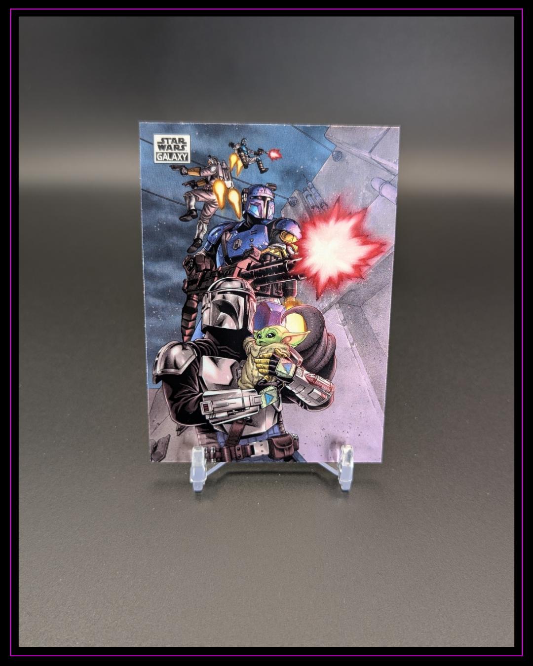 2025 Topps Chrome Star Wars Galaxy #39 The Mandalorian