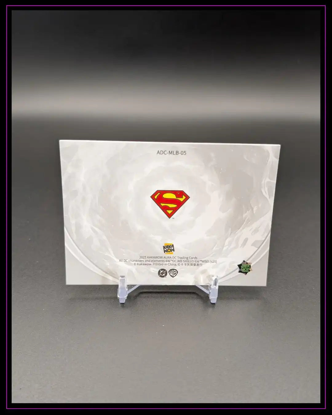 2025 Kakawow Aura DC Comics #ADC-MLB-05 Superman Metropolis Legends Base