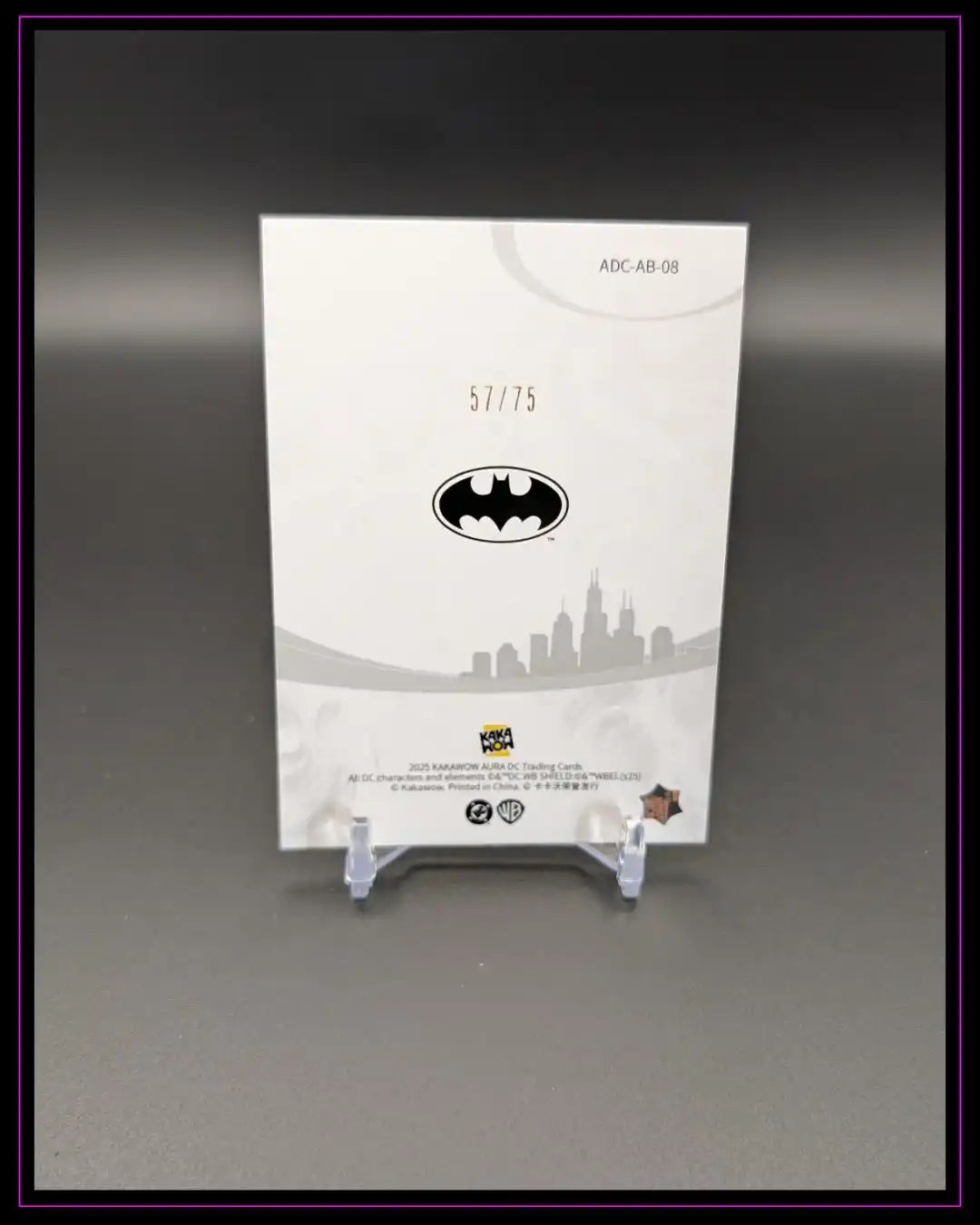 2025 Kakawow Aura DC Comics #ADC-AB-08 Batman Absolute Batman /75