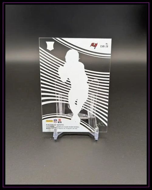 2022 Panini Chronicles #CVR-28 Rachaad White Clear Vision Rookies